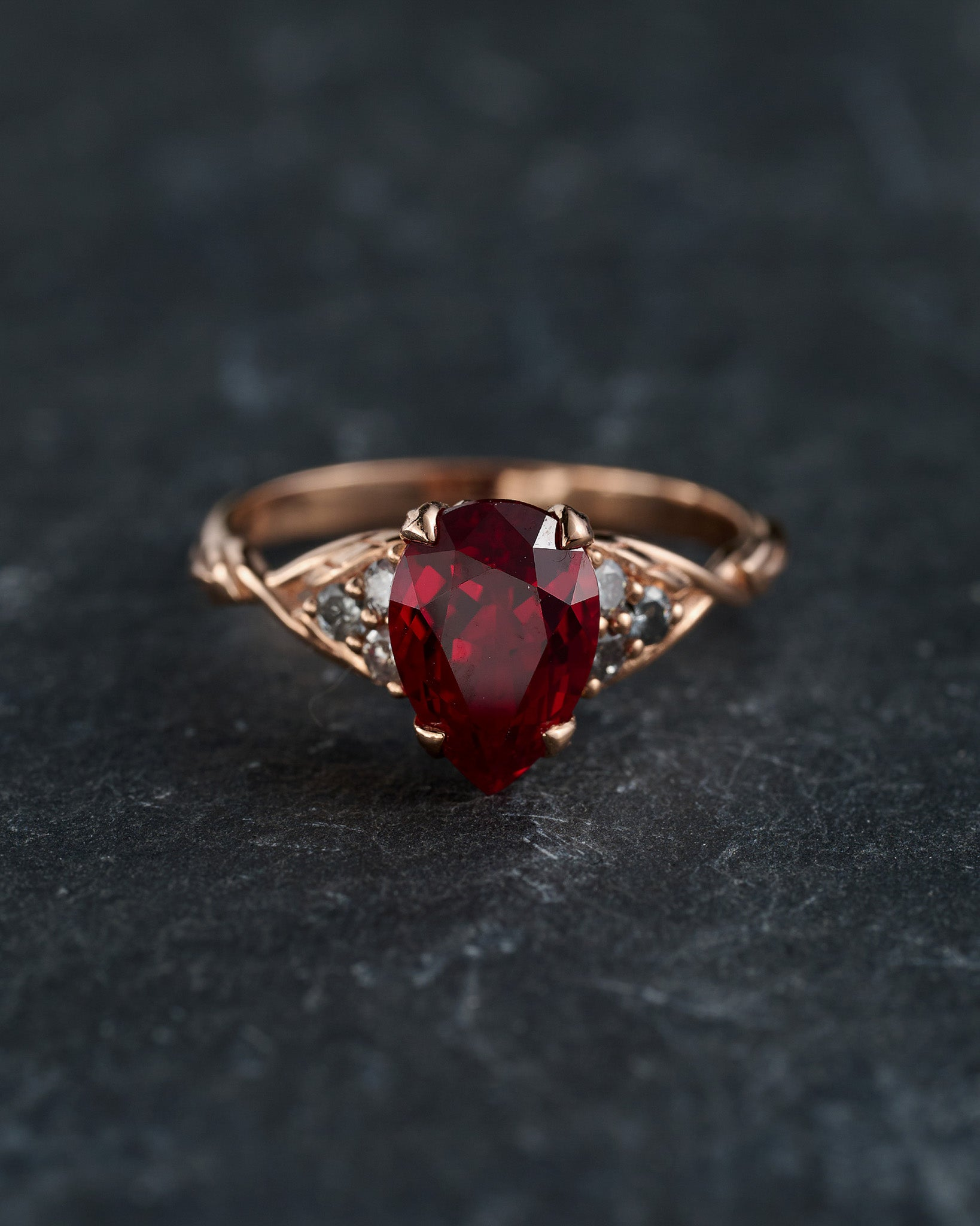 Ruby wedding 2025 rings for women