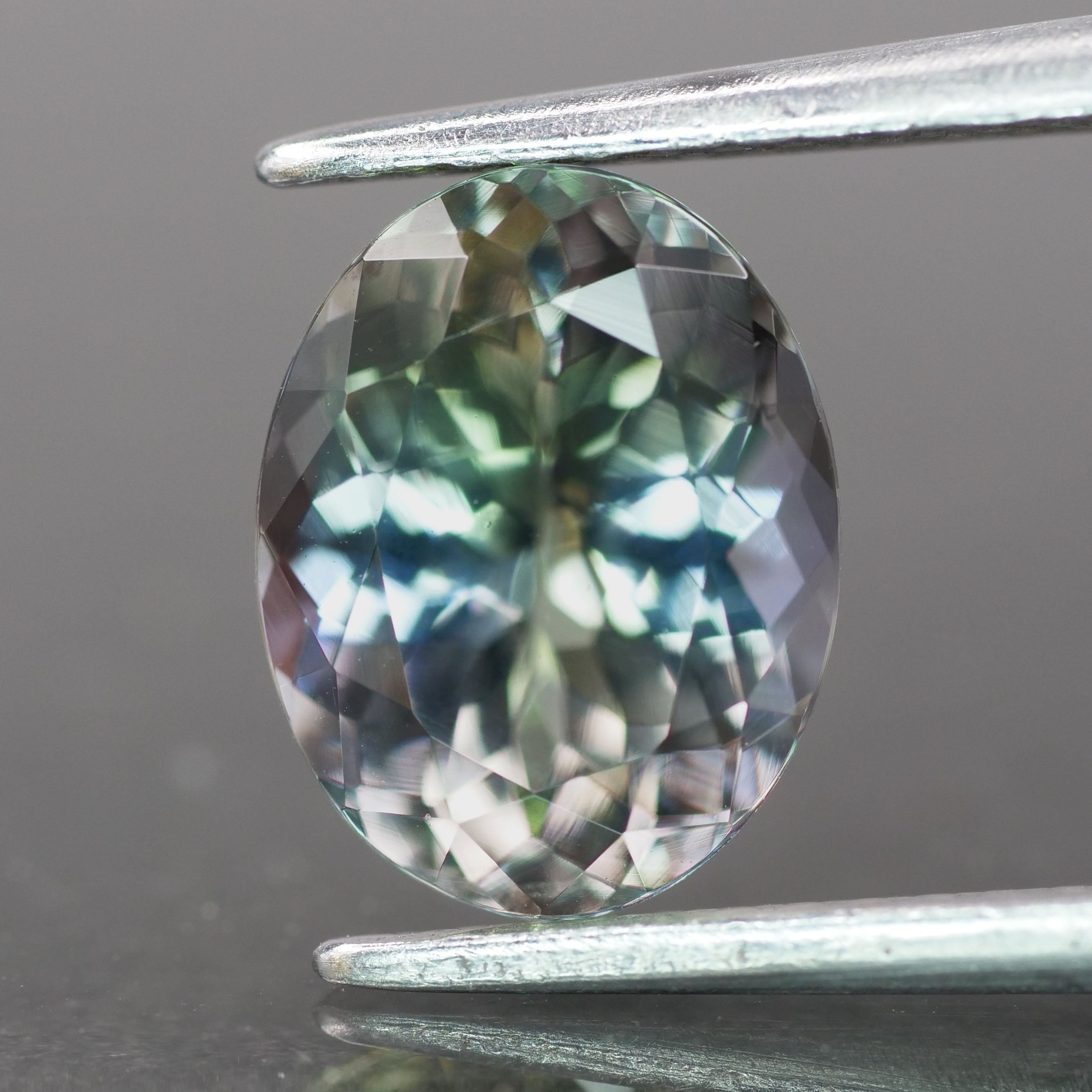 Sapphire Purple Green Gem Tanzanite Natural, Multi-colour: Purple