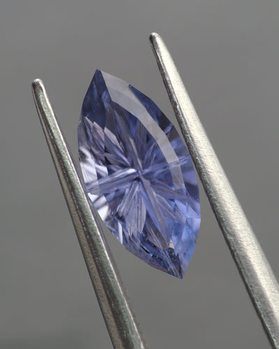 Sapphire | natural, lavender color, fantasy-cut, 10x5mm, *1.1ct - Eden Garden Jewelry™