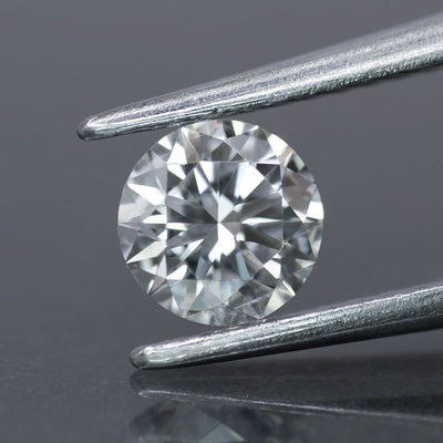Lab grown diamond | IGI certified | round-cut, 6.5mm, D color, VVS2, 1.03ct - Eden Garden Jewelry™