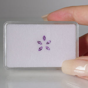 Amethyst | marquise cut 4x2mm, lavender, purple, accent stones, VS clarity, Africa - Eden Garden Jewelry™