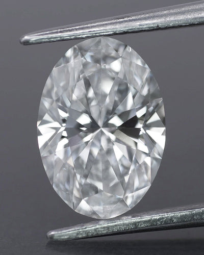 Lab grown diamond | IGI certified | oval-cut, *13x9mm, D color, VS-VVS, *4ct - Eden Garden Jewelry™