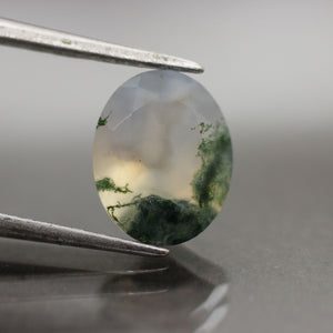 Moss agate | oval cut 10x8 mm - choose yours - Eden Garden Jewelry™