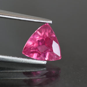 Tourmaline | pink, trillion cut 6x6mm, 0.65ct, Africa - Eden Garden Jewelry™