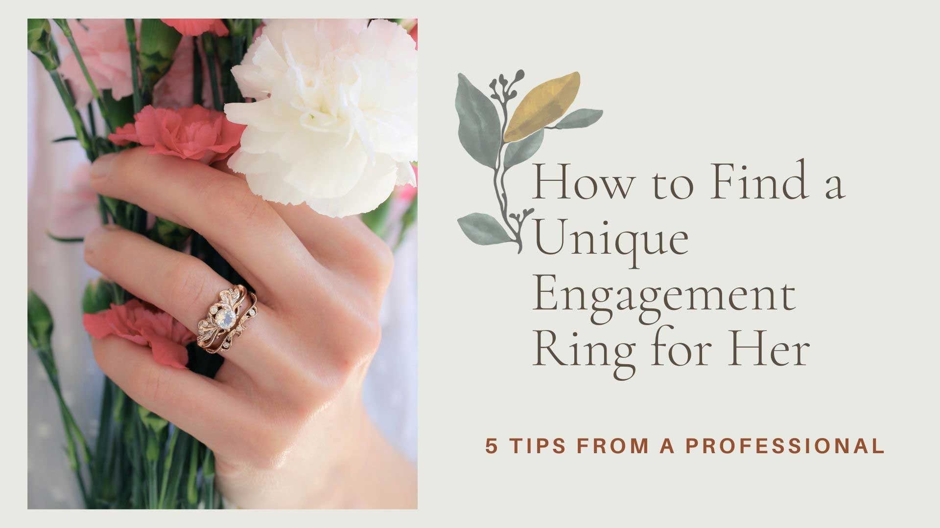 How to Find a Unique Engagment Ring for Her
