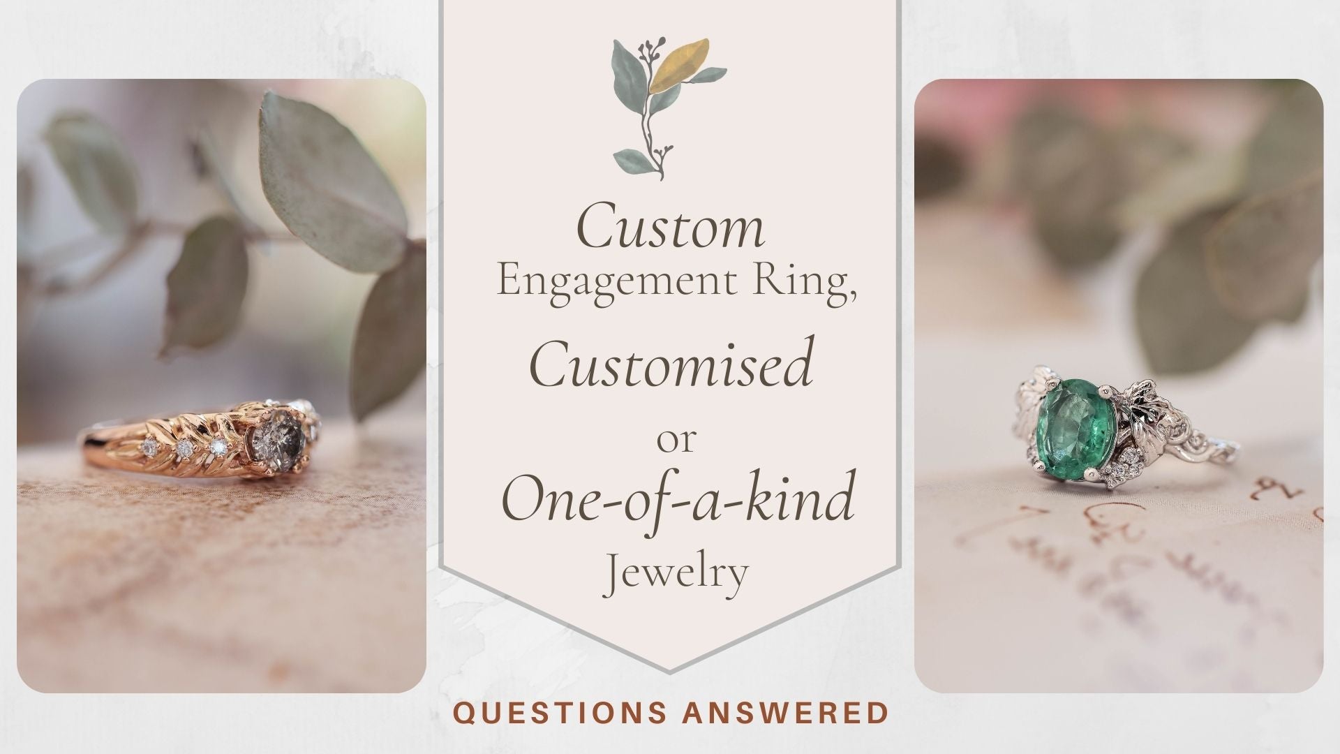 Custom ring, customized ring or one-of-a-kind jewelry
