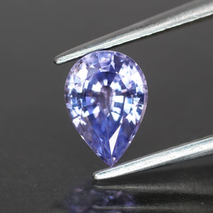 Purple Sapphire | natural, pear cut 7x5mm, VS 0.9 ct - Eden Garden Jewelry™