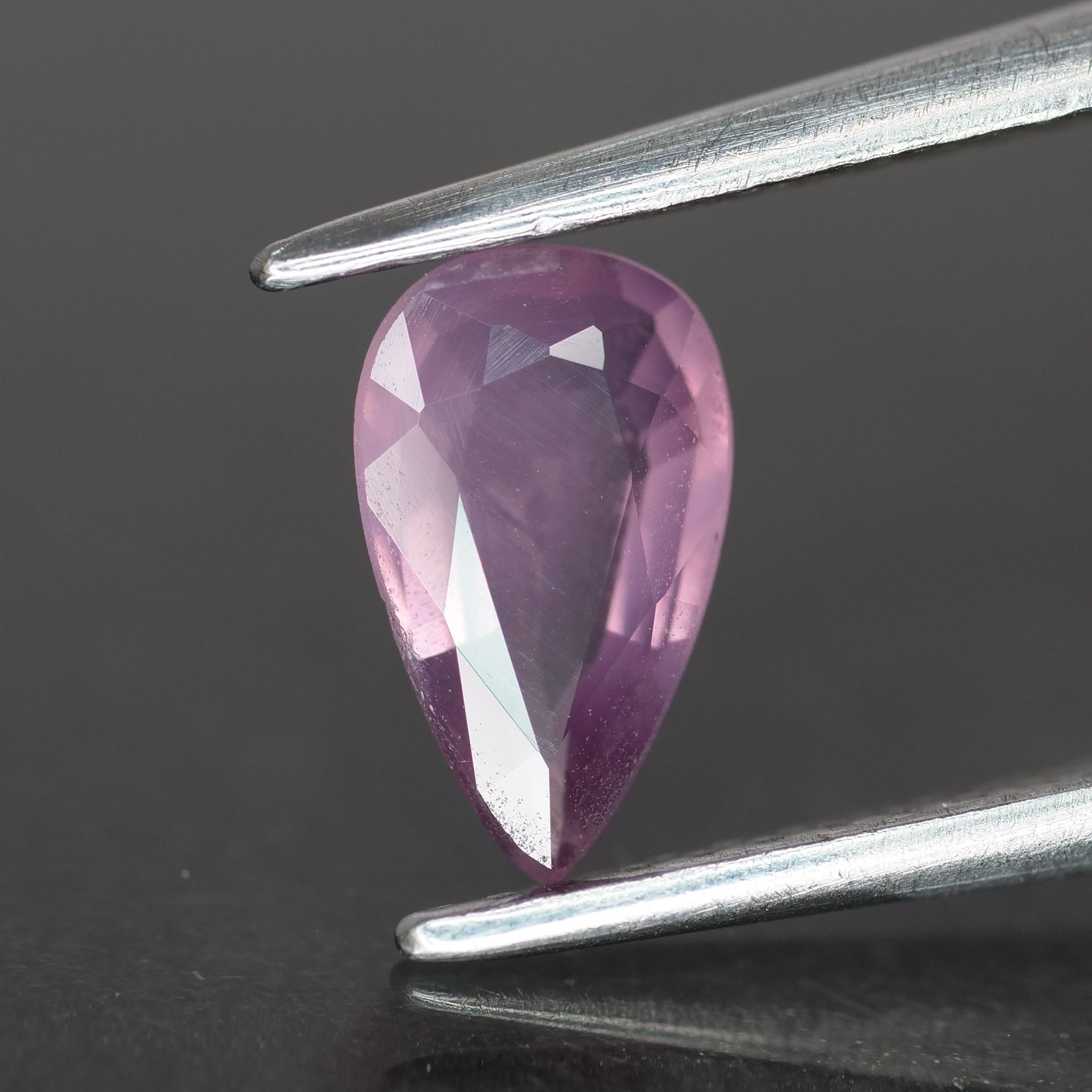 Purple Spinel | natural, pear cut 7.5x4.4 mm, 0.58 ct - Eden Garden Jewelry™