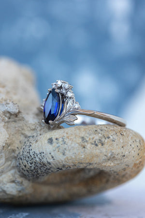 Ring sale blue iris