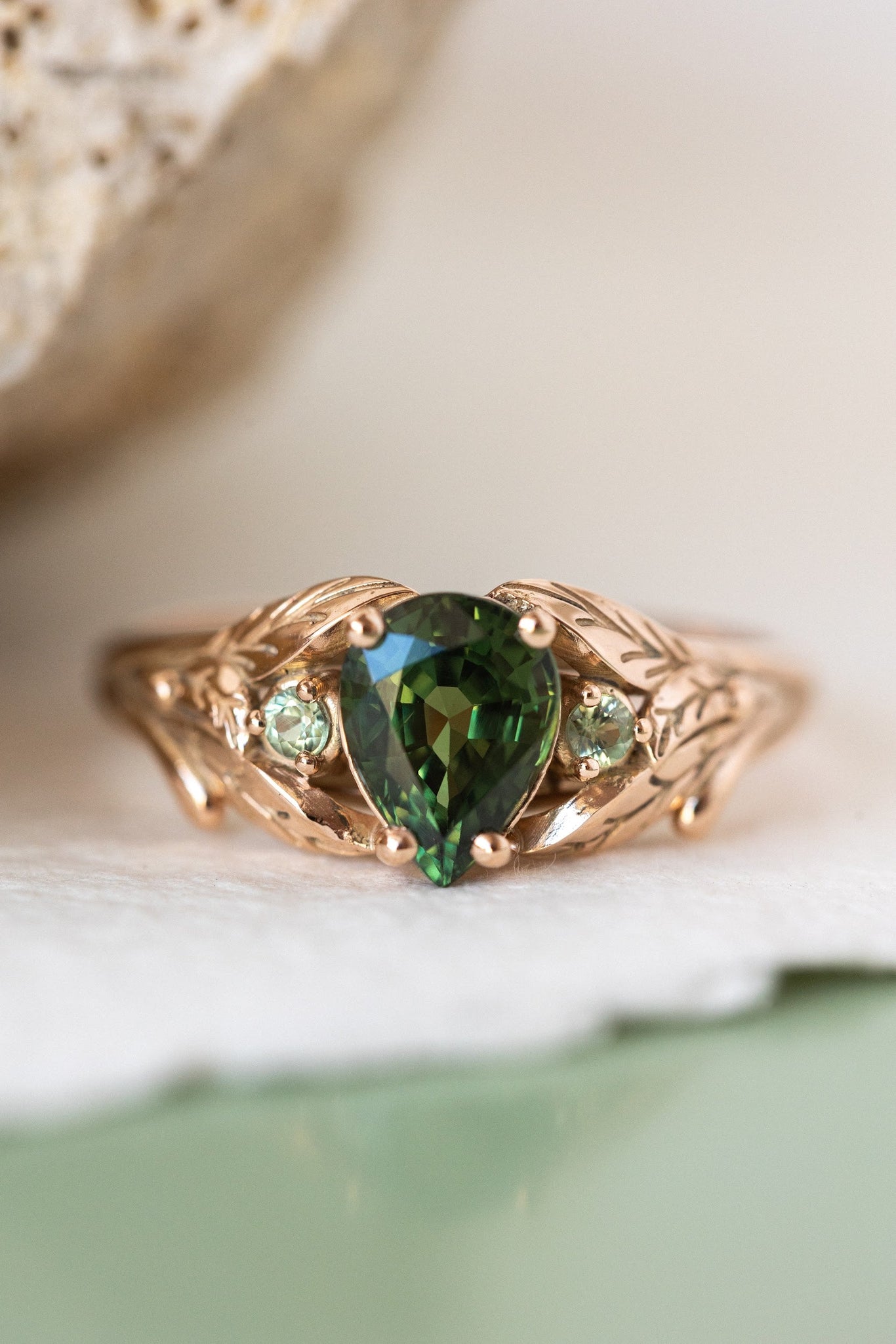 Original design natural green chalcedony diamond opening adjustable ring  Chinese retro light luxury charm women silver jewelry - AliExpress