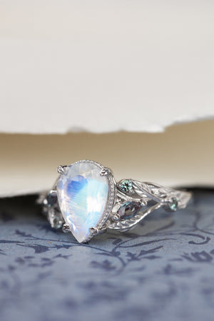 Moonstone White Gold Engagement & Wedding Jewelry for sale | eBay