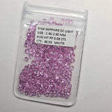 Custom order: Japanese Maple band with light pink sapphires - Eden Garden Jewelry™