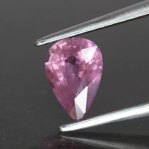Pink Sapphire | natural, purplish pink, pear cut *7x5mm, VS 1 ct - Eden Garden Jewelry™