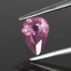Pink Sapphire | natural, purplish pink, pear cut *7x5mm, VS 1 ct - Eden Garden Jewelry™