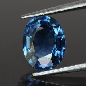 Blue Sapphire | IGI certified | natural, oval cut 9x7mm, VS 2.28ct - Eden Garden Jewelry™