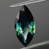 Sapphire | natural, teal color/color changing, marquise-cut, 12x6mm, 2ct - Eden Garden Jewelry™