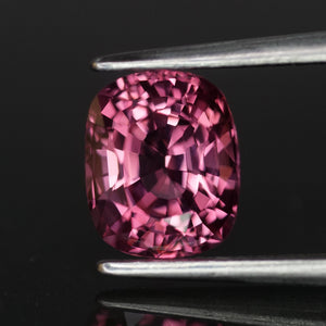 Raspberry Pink Spine | natural, cushion cut *7.5x6 mm, 1.7ct - Eden Garden Jewelry™