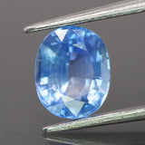 Sapphire | CGL Certified | natural, light blue color, oval-cut, *8x6.5mm, 1.9ct, Ceylon - Eden Garden Jewelry™