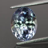 Tanzanite | natural, multi-colour: purple, green, blue, oval-cut, 9x7mm, 2.3ct - Eden Garden Jewelry™