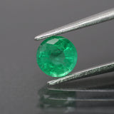 Emerald | natural, green color, round-cut, *5.5mm, *0.5ct - Eden Garden Jewelry™