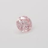 Lab grown diamond | IGI certified | round-cut, 6mm, Fancy vivid pink color, VS1, 0.9ct - Eden Garden Jewelry™