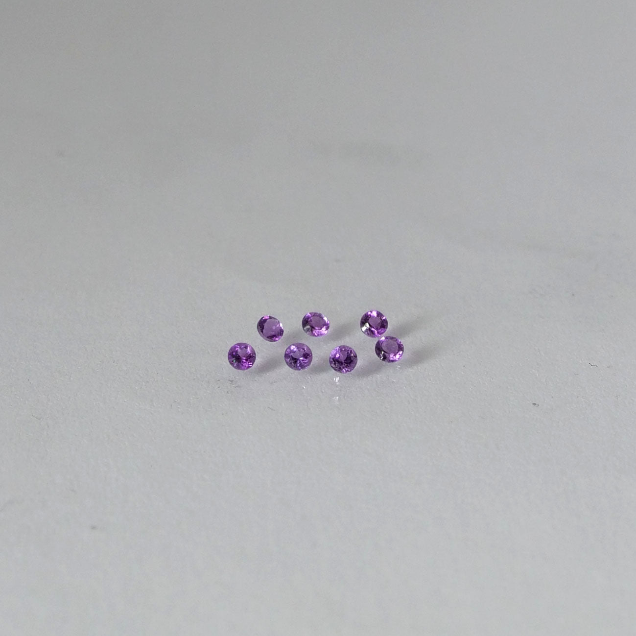 Amethyst | round cut, lavender, purple, accent stones, VS clarity, Africa - Eden Garden Jewelry™