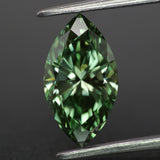 Lab grown diamond | IGI certified | marquise-cut, *11x6mm, Fancy vivid green color, VS1, 1.5ct - Eden Garden Jewelry™