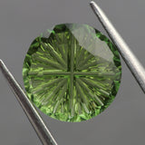Tourmaline | natural, green color, fantasy-cut, 8.5mm, 2.1ct - Eden Garden Jewelry™