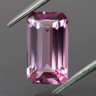 Spinel | natural, pink color, emerald-cut, *10x5.5mm, *1.7ct - Eden Garden Jewelry™