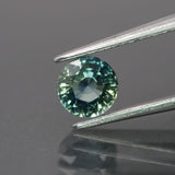 Sapphire | natural, teal color/color changing, round-cut, *5.5mm, 0.9ct - Eden Garden Jewelry™