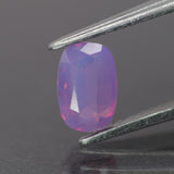 Opalescent sapphire | natural, pinkish purple color, oval-cut, *7x5mm, *0.8ct - Eden Garden Jewelry™