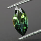 Sapphire | natural, teal color/color changing, marquise-cut, 10x5mm, 1.1ct - Eden Garden Jewelry™