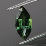Sapphire | natural, green color, marquise-cut, 10x5mm, *1.2ct - Eden Garden Jewelry™
