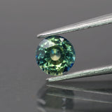 Sapphire | natural, teal color/color changing, round-cut, 5.5mm, 1ct - Eden Garden Jewelry™