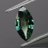 Sapphire | natural, bi-color: green & blue, marquise-cut, 10x5mm, 1ct - Eden Garden Jewelry™
