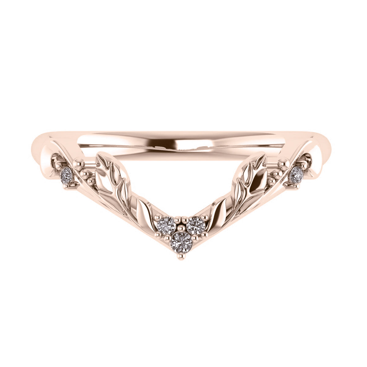 Sophie | matching wedding band with 5 gemstones - Eden Garden Jewelry™