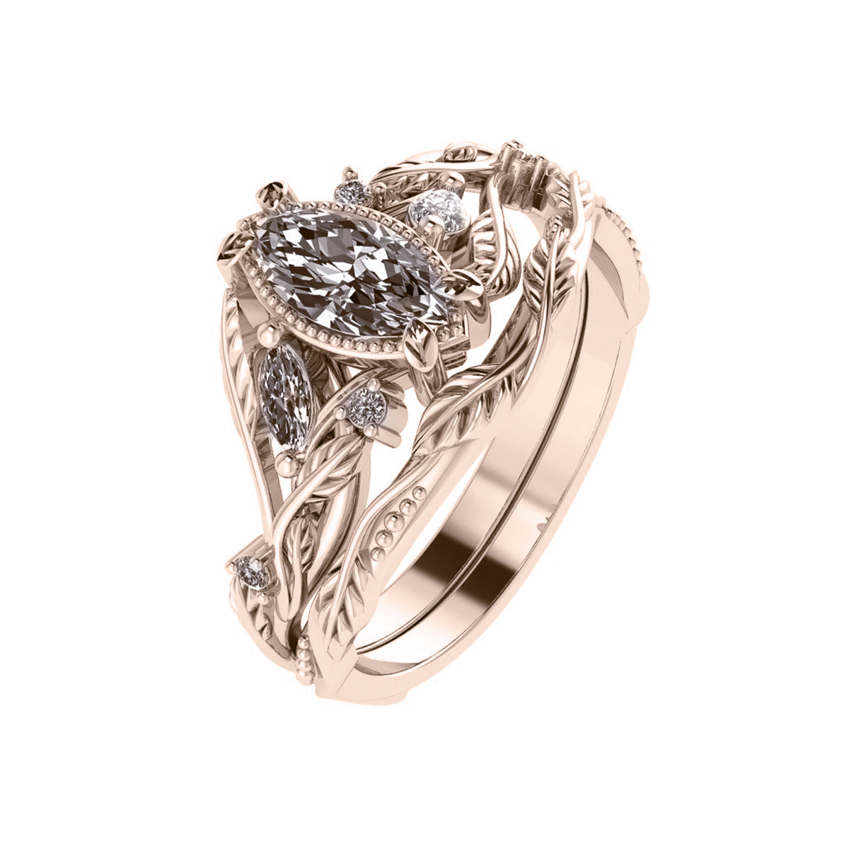 Dream Engagement Ring Online Best Nature Inspired Rings Solid