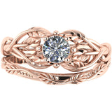 Custom order/ MODIFICATION: Patricia wedding band for Tilia ring - Eden Garden Jewelry™