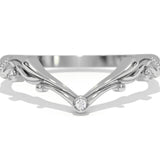 Custom order/MODIFICATION: Callisto bridal set with alexandrite & diamonds