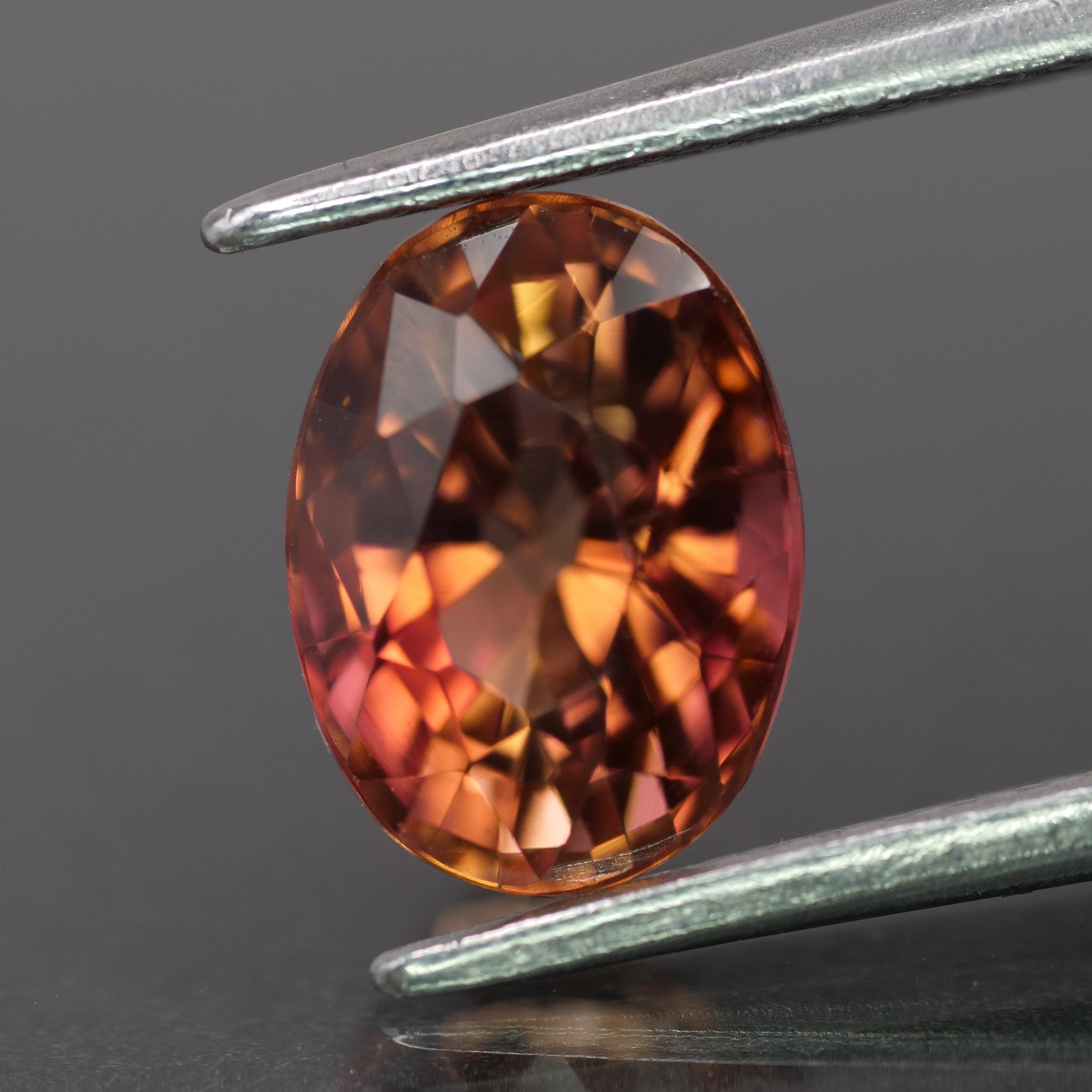 Tourmaline | natural, orange color, oval-cut, *8x6mm, 1.8ct - Eden Garden Jewelry™