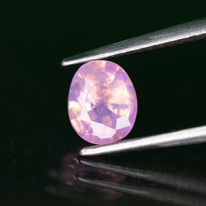 Sapphire opalescent | natural purplish pink, cushion cut *6x5mm, VS *0.7ct - Eden Garden Jewelry™