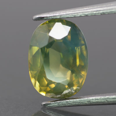 Opalescent Sapphire | natural, mermaid's whisper green color, oval-cut, *8.5x6.5mm, 2.3ct, Madagascar - Eden Garden Jewelry™