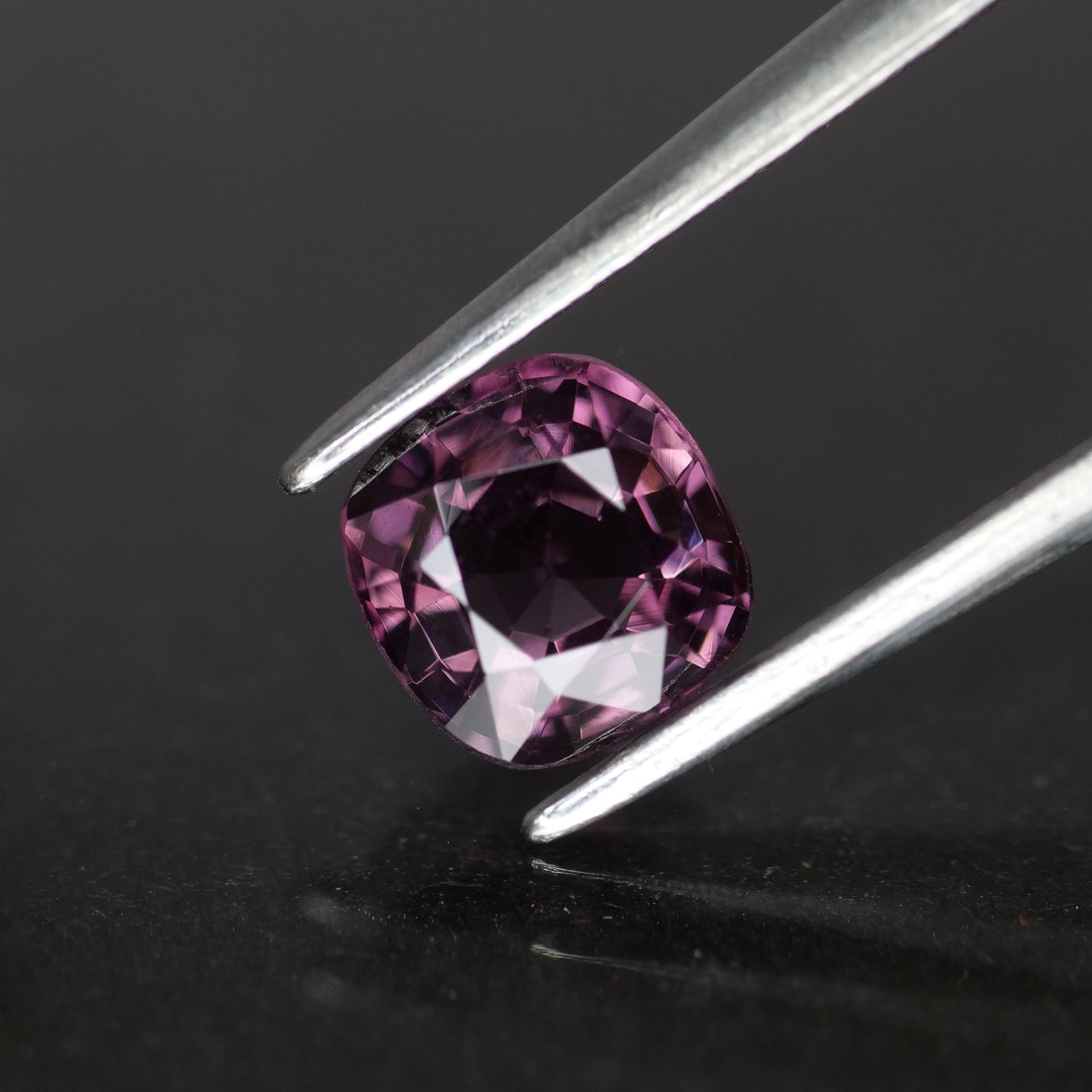 Purple Spinel | natural, cushion cut *5.5 mm, VS, 0.93 ct - Eden Garden Jewelry™