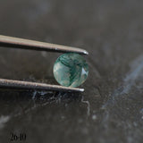 Moss agate | green color, round-cut, 5mm, 0.5ct - choose yours - Eden Garden Jewelry™