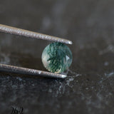 Moss agate | green color, round-cut, 5mm, 0.5ct - choose yours - Eden Garden Jewelry™
