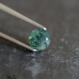 Moss agate | green color, round-cut, 5mm, 0.5ct - choose yours - Eden Garden Jewelry™
