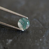 Moss agate | green color, round-cut, 5mm, 0.5ct - choose yours - Eden Garden Jewelry™