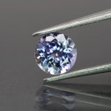 Tanzanite | natural, bluish purple color, round-cut, *6.5mm, 1ct - Eden Garden Jewelry™