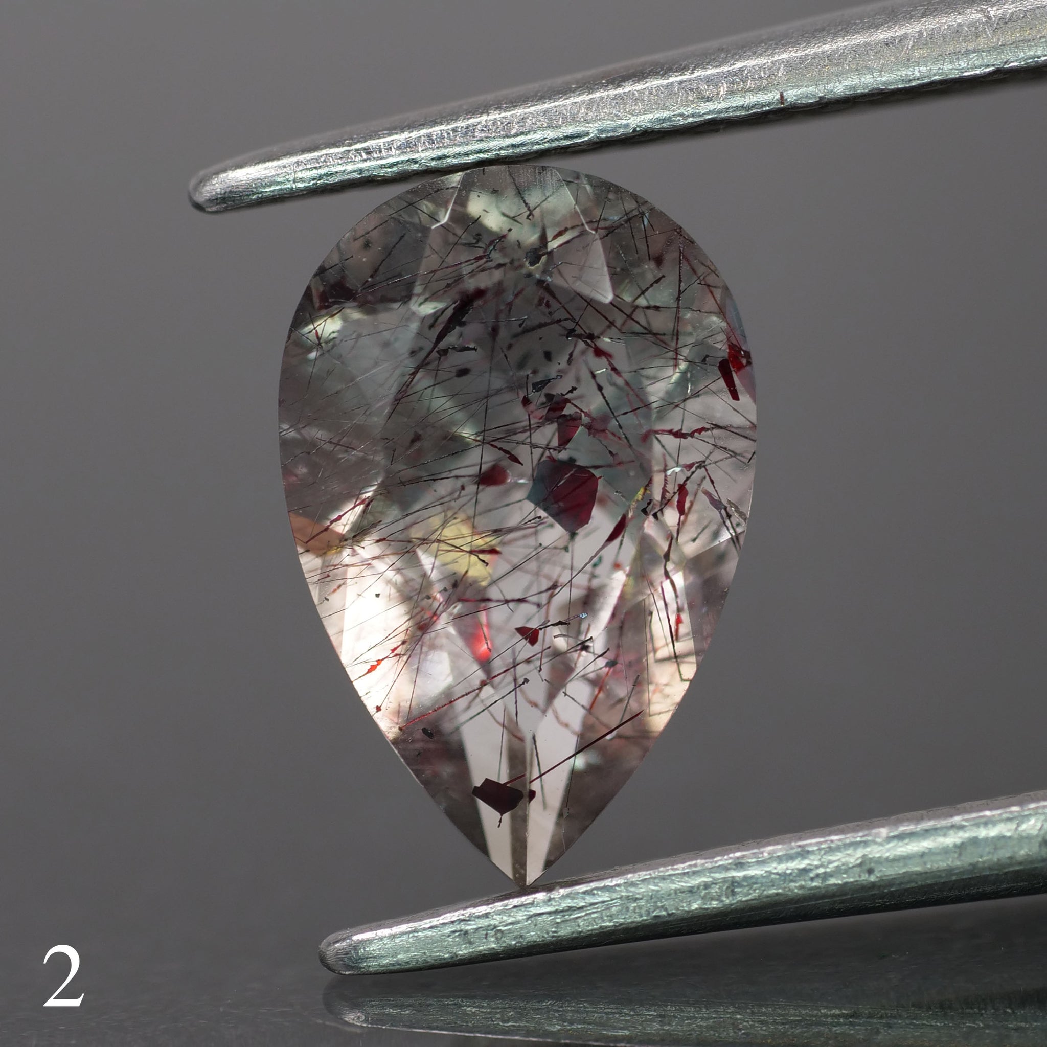 Melody quartz | pear-cut, 9x6mm, 1.1ct - choose yours