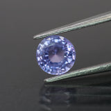 Sapphire | natural, purple color, round-cut, *5.5mm, *1ct - Eden Garden Jewelry™